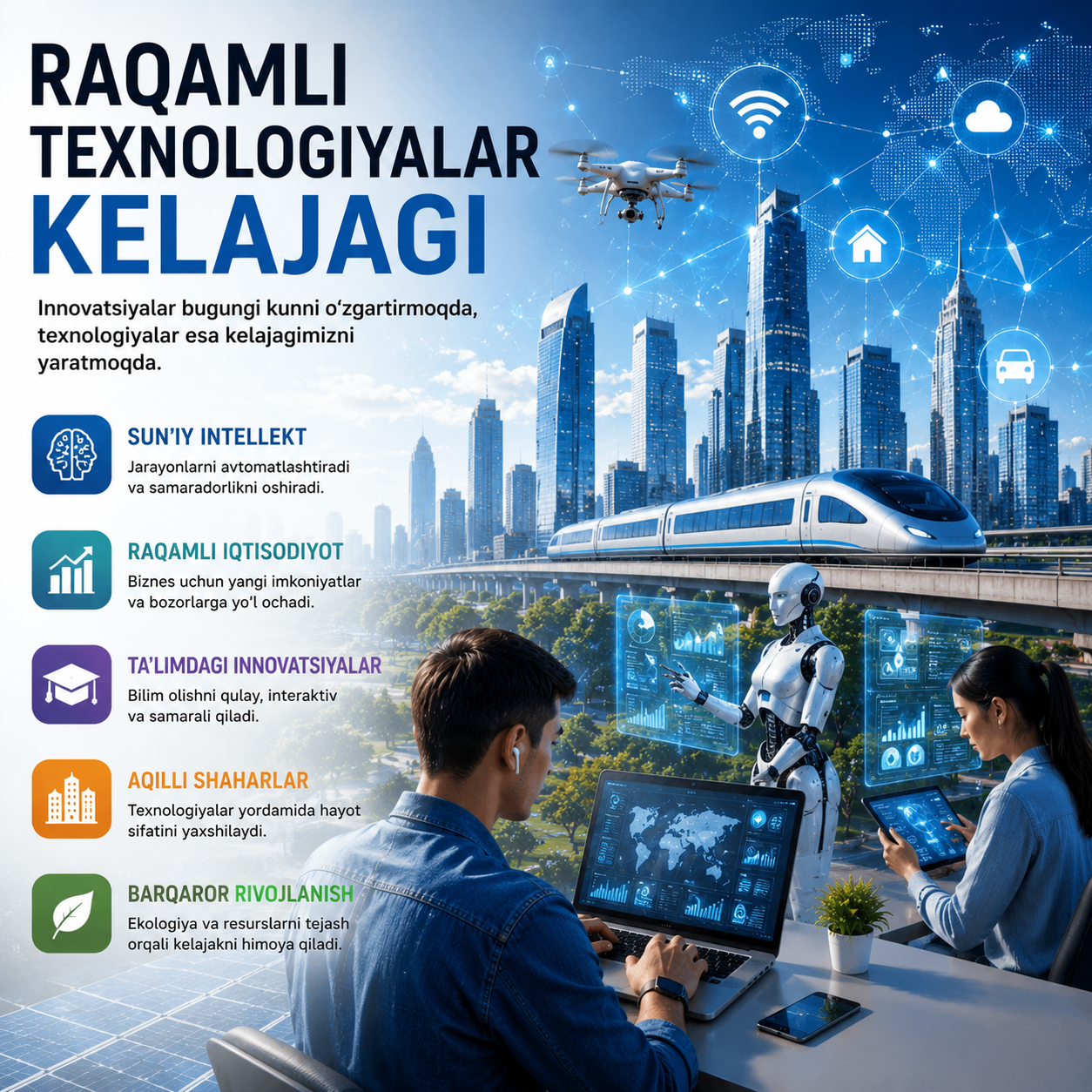 Raqamli texnologiyalar kelajagi
